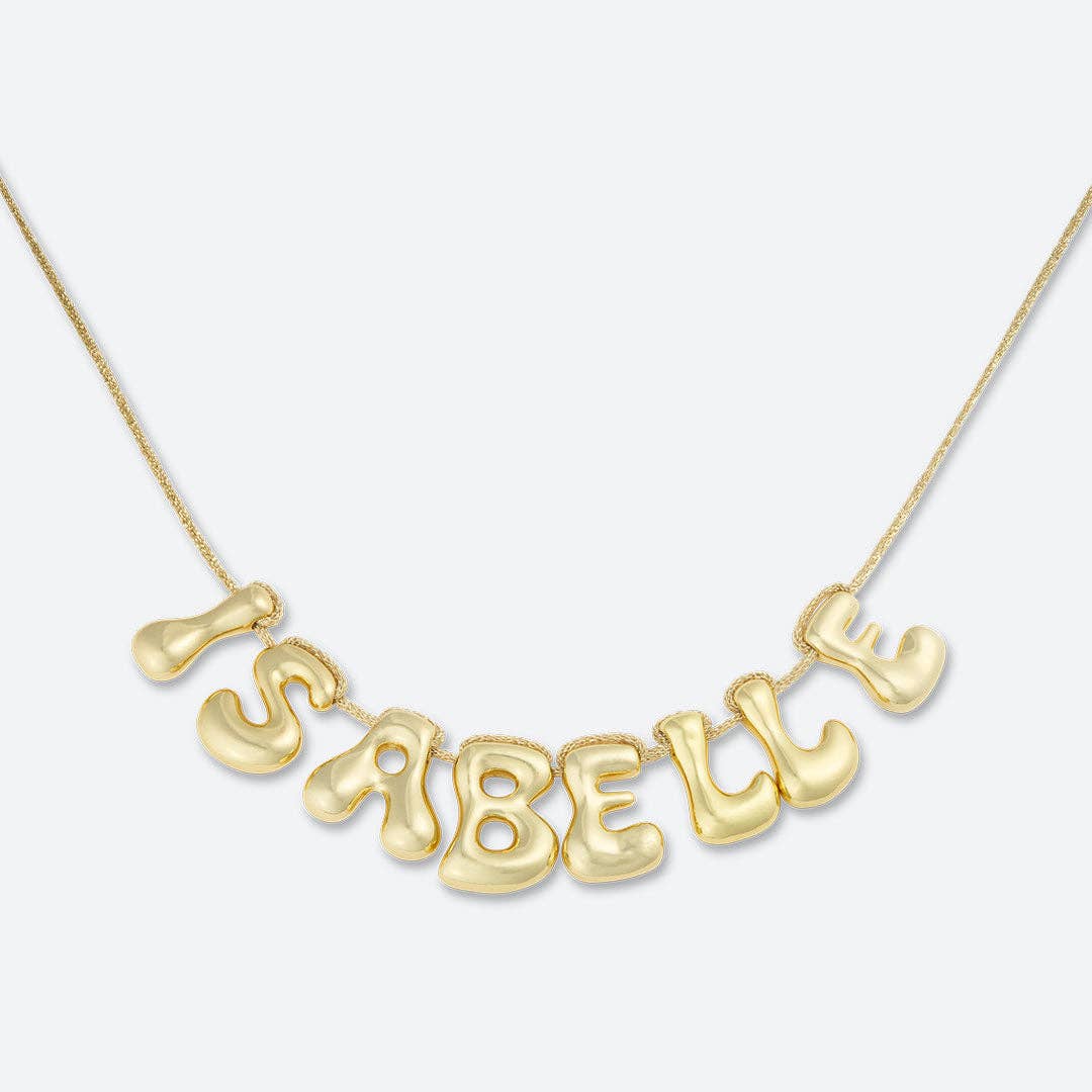 La Mome Bijou - Wholesale Pendant/Charm Necklace - 8 LETTER NECKLACE4
