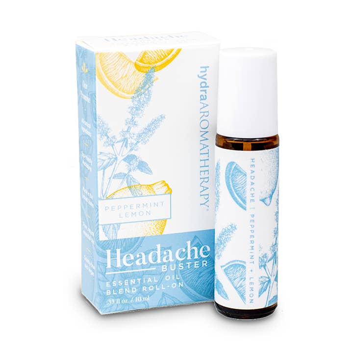 Roll-on d'huile essentielle d'aromathérapie - Anti-maux de tête pour la vente par hydra