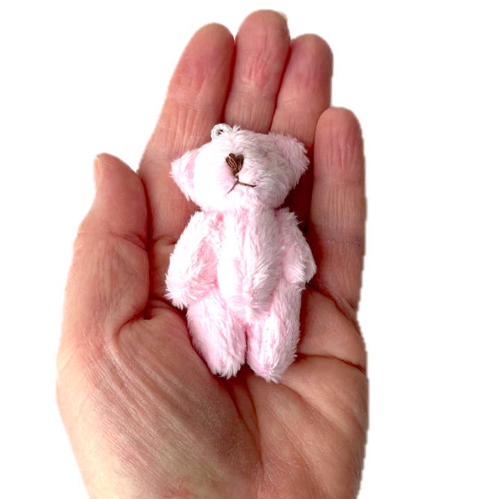 The Gifted Rat - Wholesale Stuffed/plush toy – Kids & baby - Mini Plush Bear (pink) 5