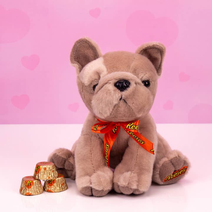 I Got Your Candy - Vendita all'ingrosso Peluche - Bambini e neonati - Peluche a forma di cucciolo di San Valentino di Reese's (confezione da 4)