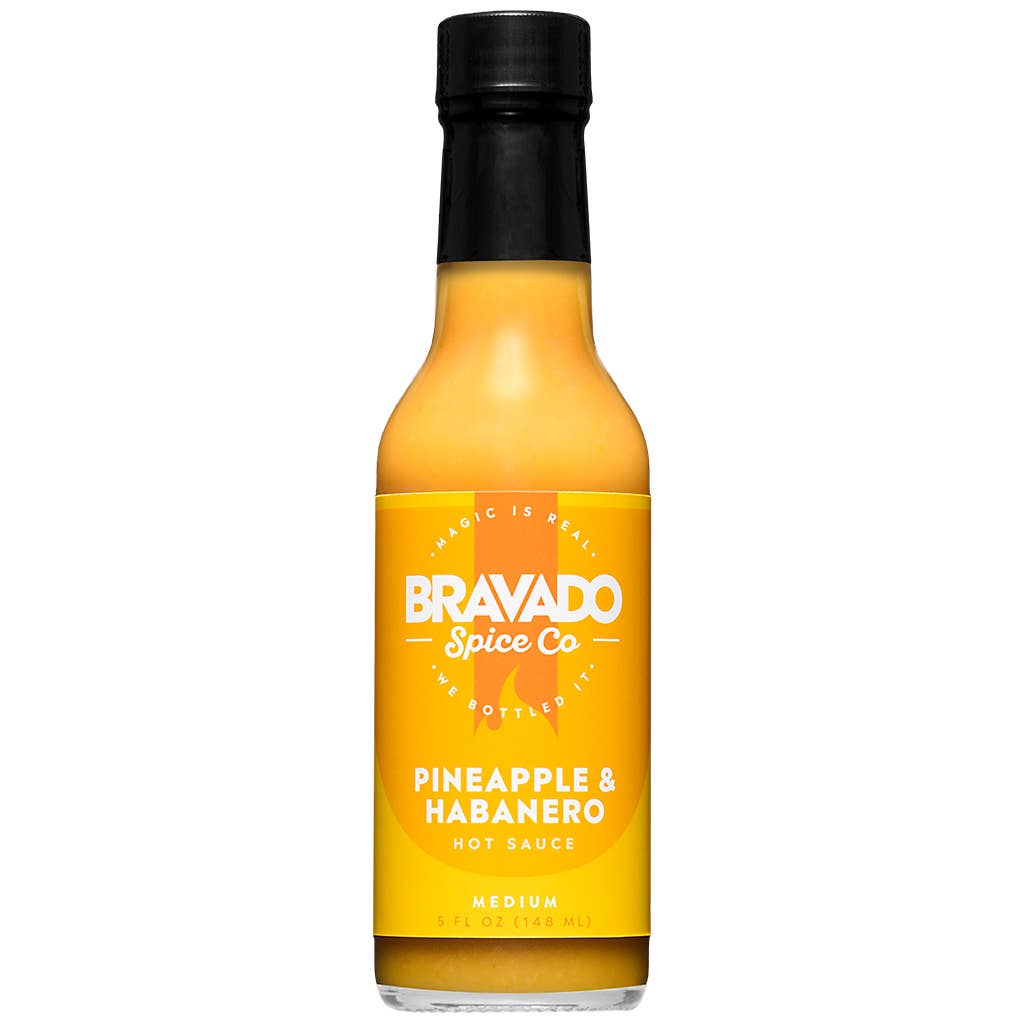Bravado Spice Co. - Wholesale Hot Sauce - Pineapple & Habanero Hot Sauce (12-Pack)3