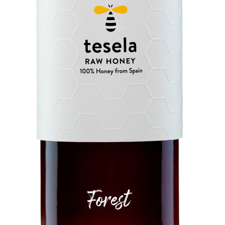 TESELA NATURA, S.L. - Wholesale Honey - TESELA Premium Pure Forest Bee Honey 480g