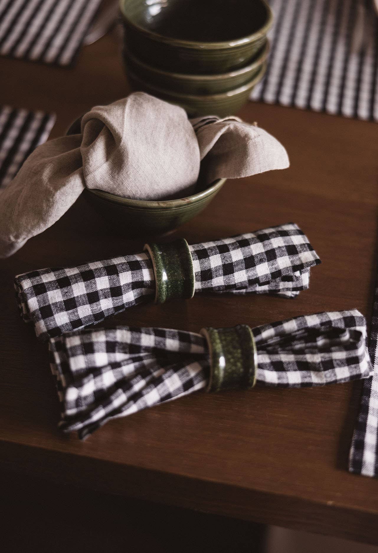 Gabrielle Paris - Venta al por mayor Servilletas de tela - Servilleta de algodón Vichy1