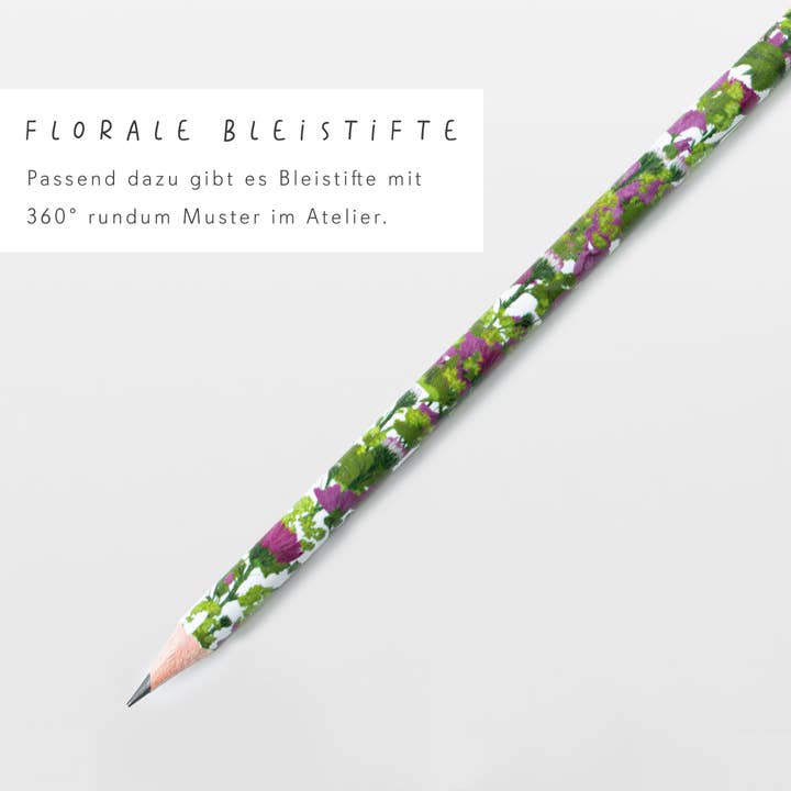 Wildblumen Atelier - Wholesale Notepad - Notepad assortment with 15 pads DIN long 50 sheets, PEFC6