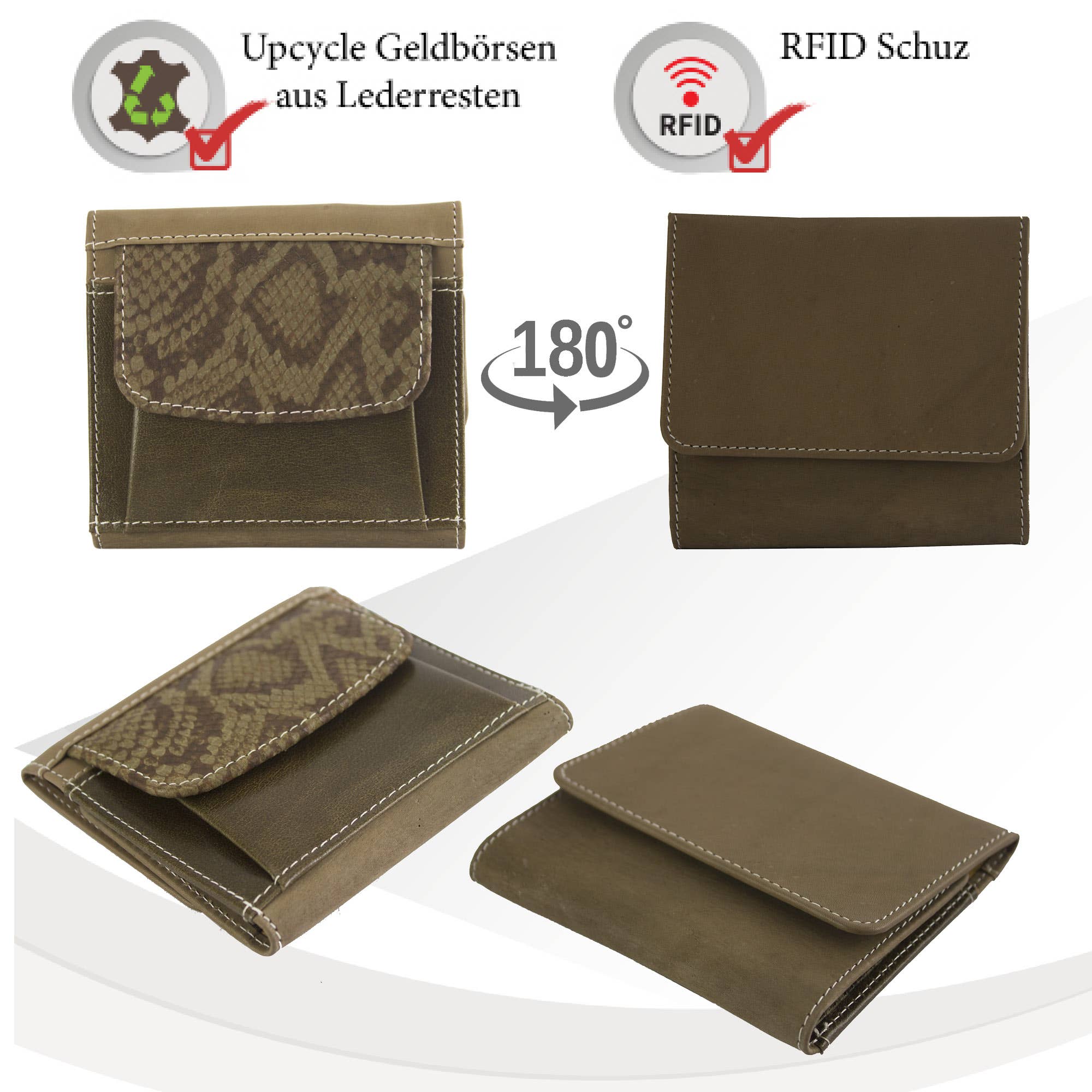 Sunsa - Wholesale Wallet - Women's - Small purse leather wallet. Sustainable wallet (copy)10