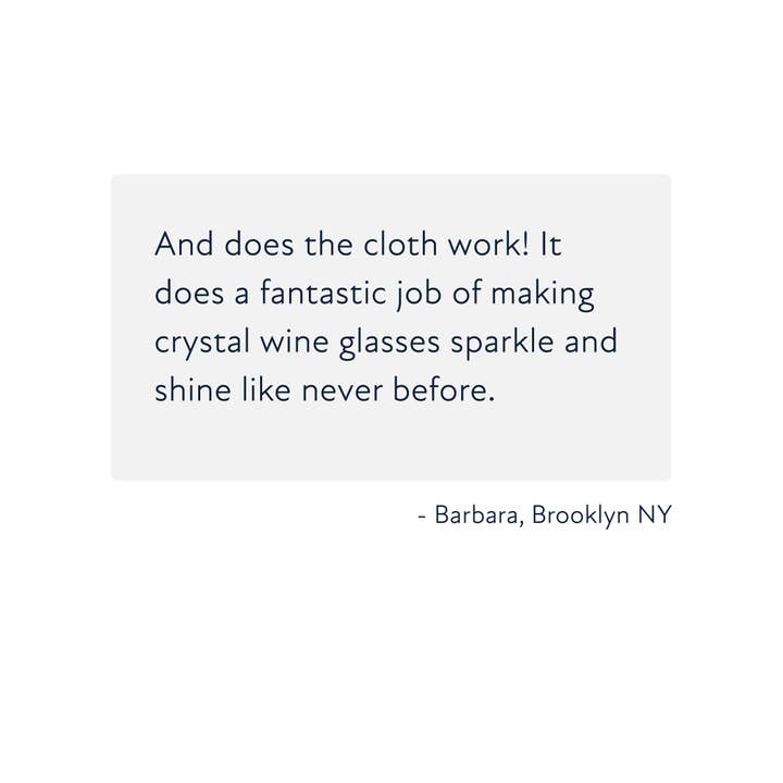 Wine Wash Co. - Wholesale Bar tool - Microfiber Polishing Cloth4