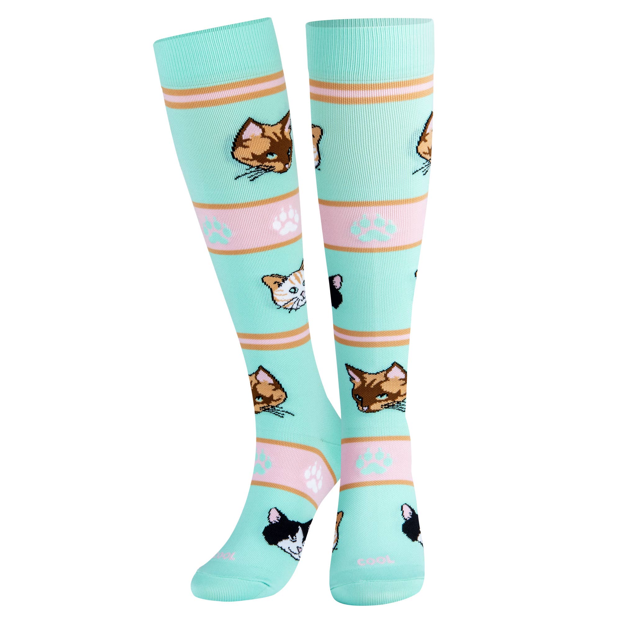 Cool Socks - Wholesale Socks - Unisex - Cats Medium Compression Socks3