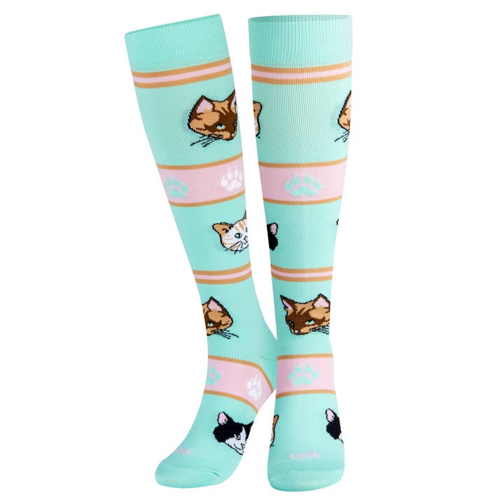 Cool Socks - Wholesale Socks - Unisex - Cats Medium Compression Socks3