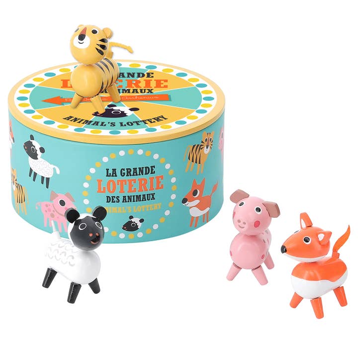 Vilac Animaux Bingo – Jeu de Correspondance et d'Apprentissage en Bois pour la vente par Hippychick