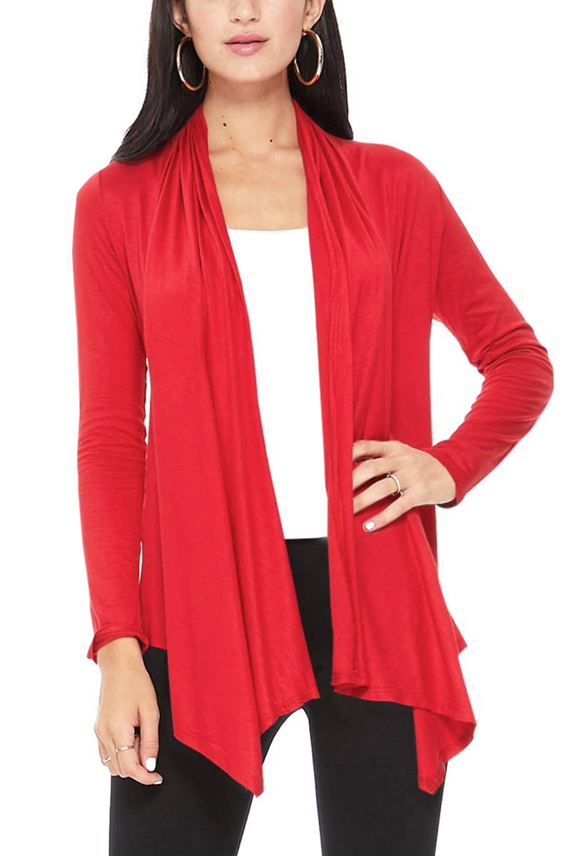 MOA COLLECTION – Cardigan - Mulher por atacado – Cardigan feminino sólido casual6