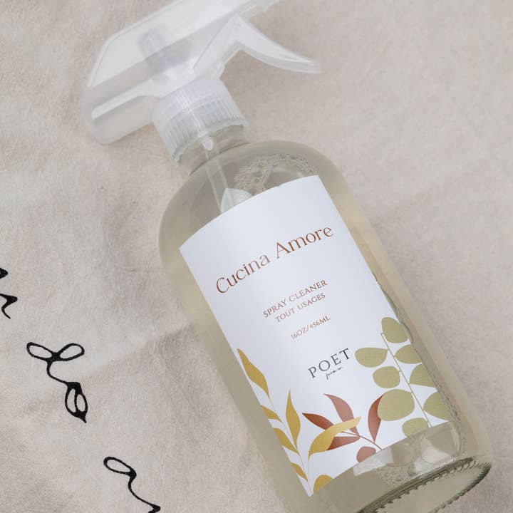 POET Farm Co. - Wholesale Multi-Surface Cleaner - Cucina Amore Spray Cleaner