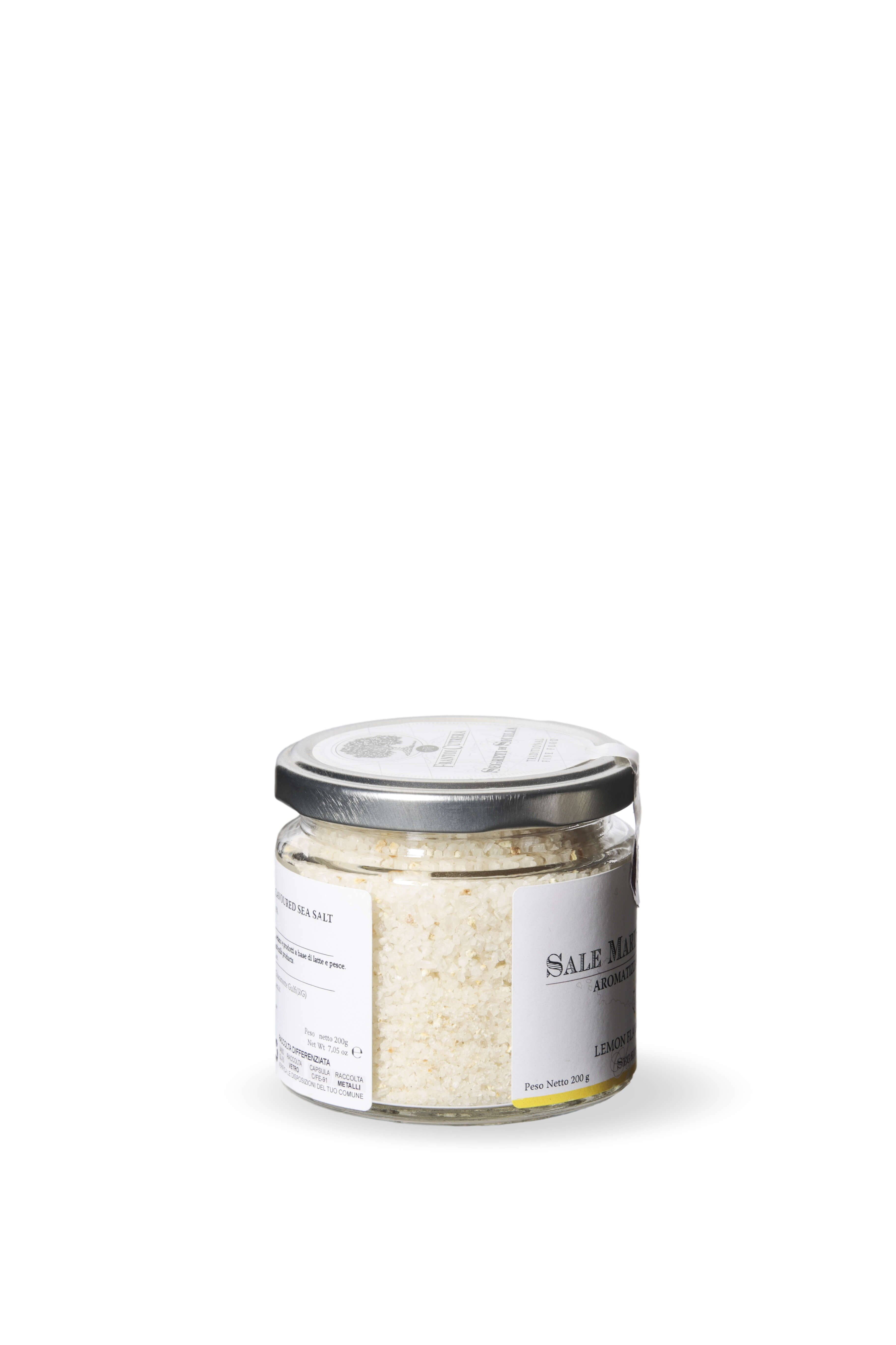 Frantoi Cutrera - Wholesale Salt - Sicilian Sea Salt Flavored with Lemon1