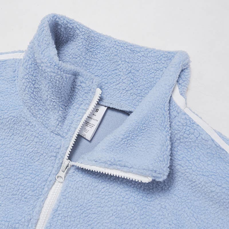 WONDERXFANS - Wholesale Athletic Jacket - Women's - Stand collar windproof sports jacket8