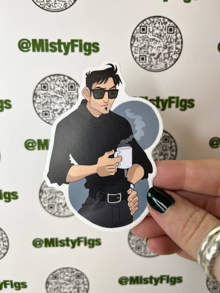 Vinyl-Aufkleber — Iron Giant, Dean — Waterbottle Laptop Scrapbook Planer Bujo Gift Wasserdicht Matt oder Holo für den Großhandel von Misty Figs