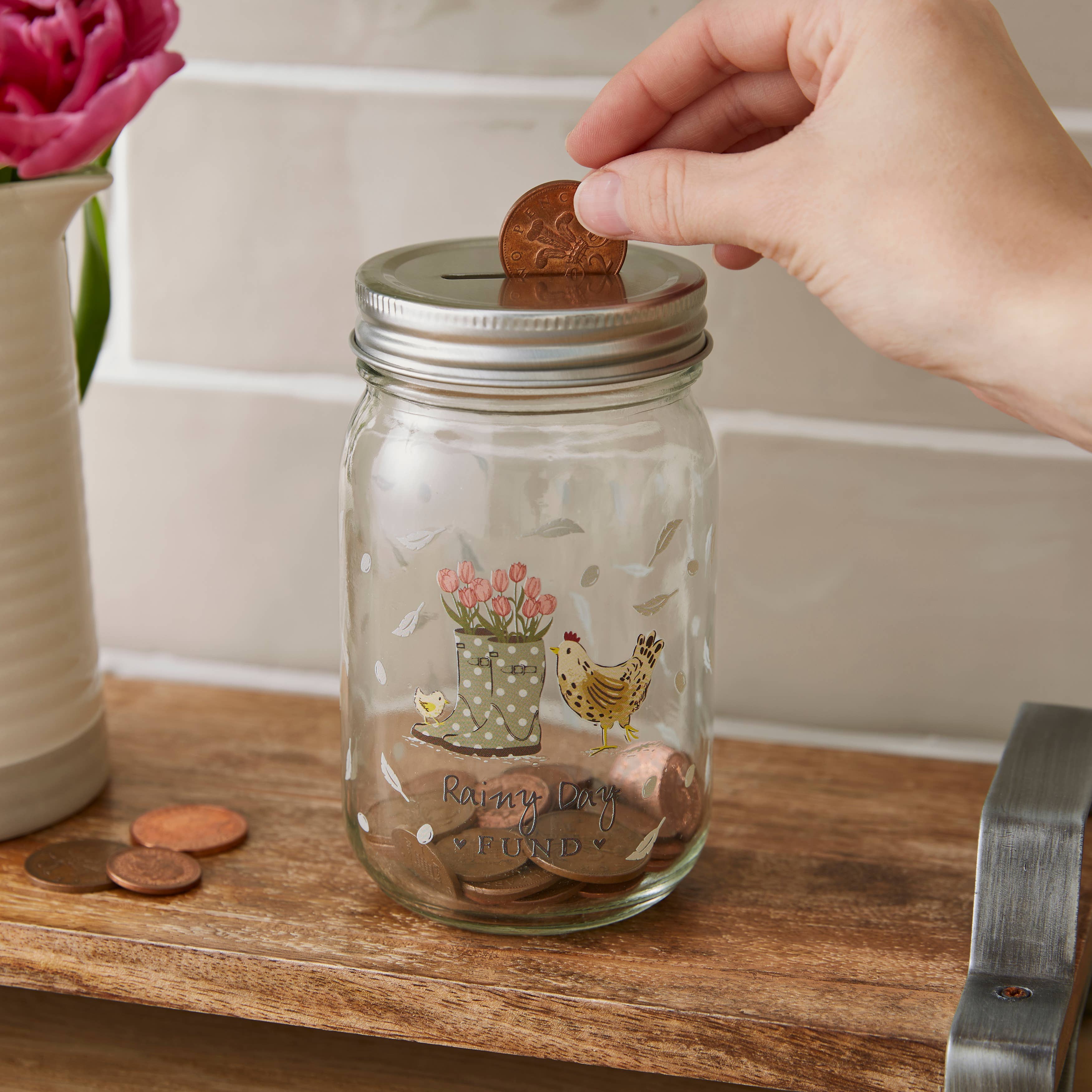 Multi Money Jar Hen House Lane for wholesale on Faire1