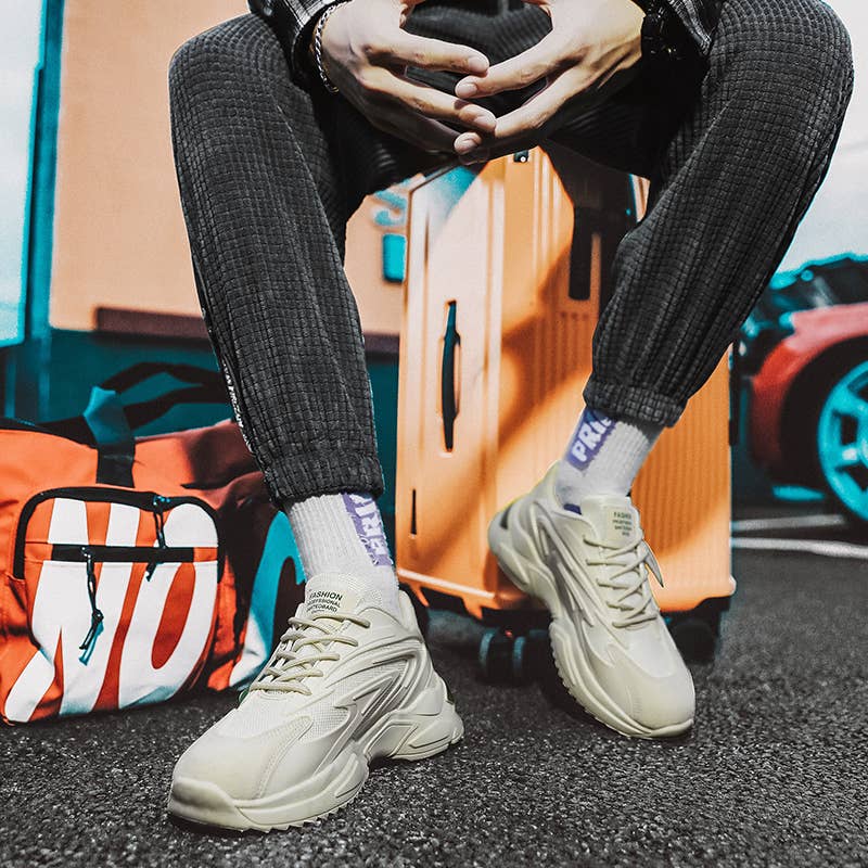 Calseosvic – wholesale Athletic trainers – Men′s – Men Trendy Shoes Casual Running Shoes Outdoor Sport Shoes6