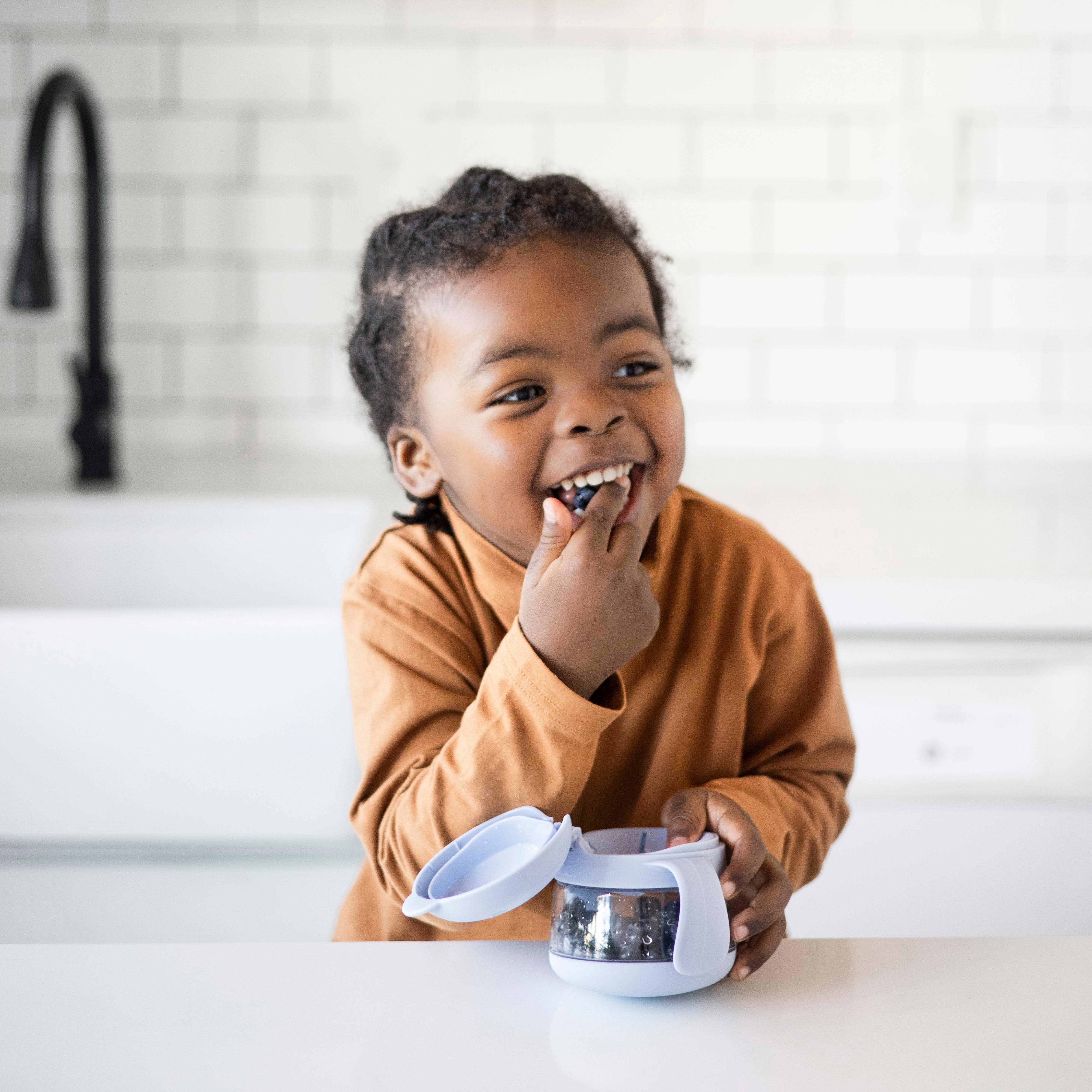 Ubbi - Wholesale Snack Box - Kids & Baby - Cloudy Blue Tweat Snack Container6