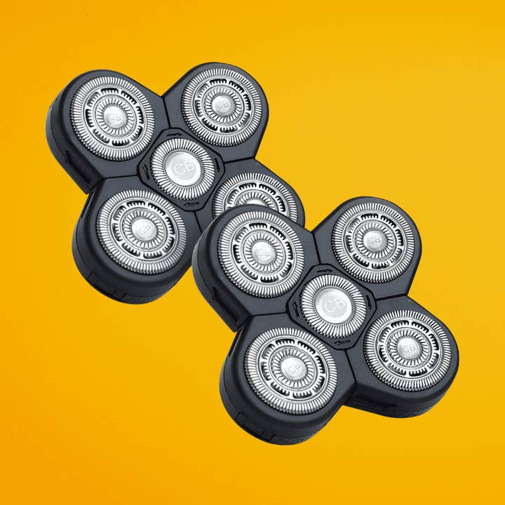 Bald Buddy Textured-Hair Shaving Head – For Coarse and Curly Hair (2 Units) for wholesale by The Cut Buddy