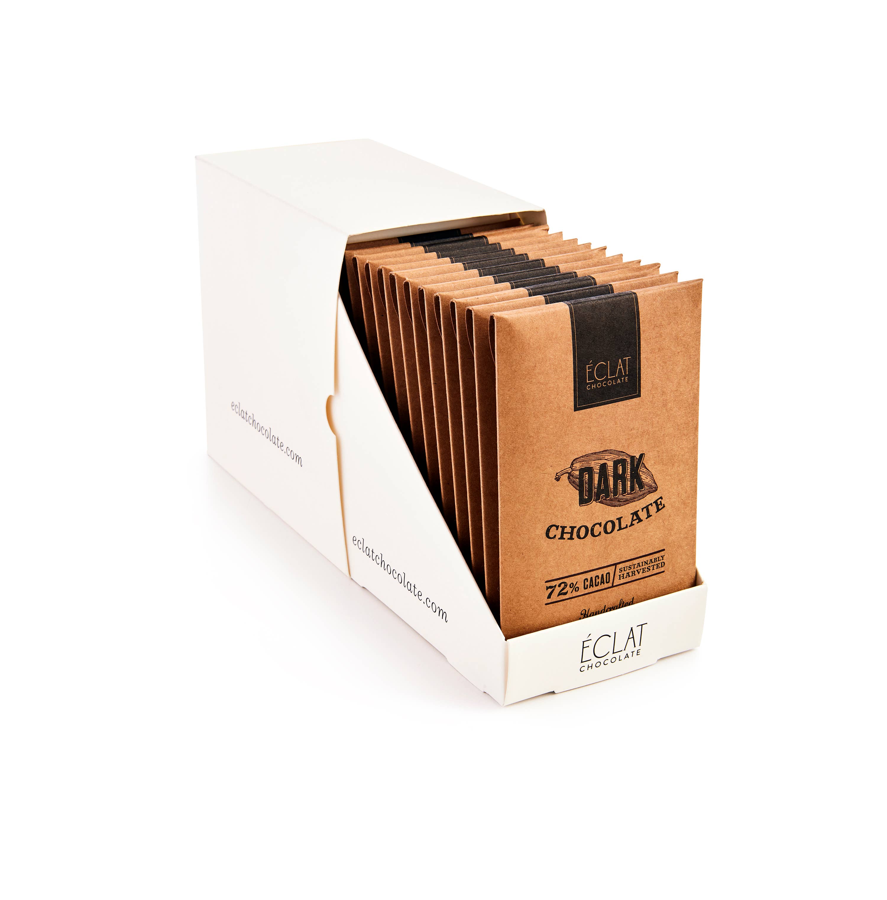 Éclat Chocolate - Vente Barre chocolatée - Barre de chocolat noir biologique1