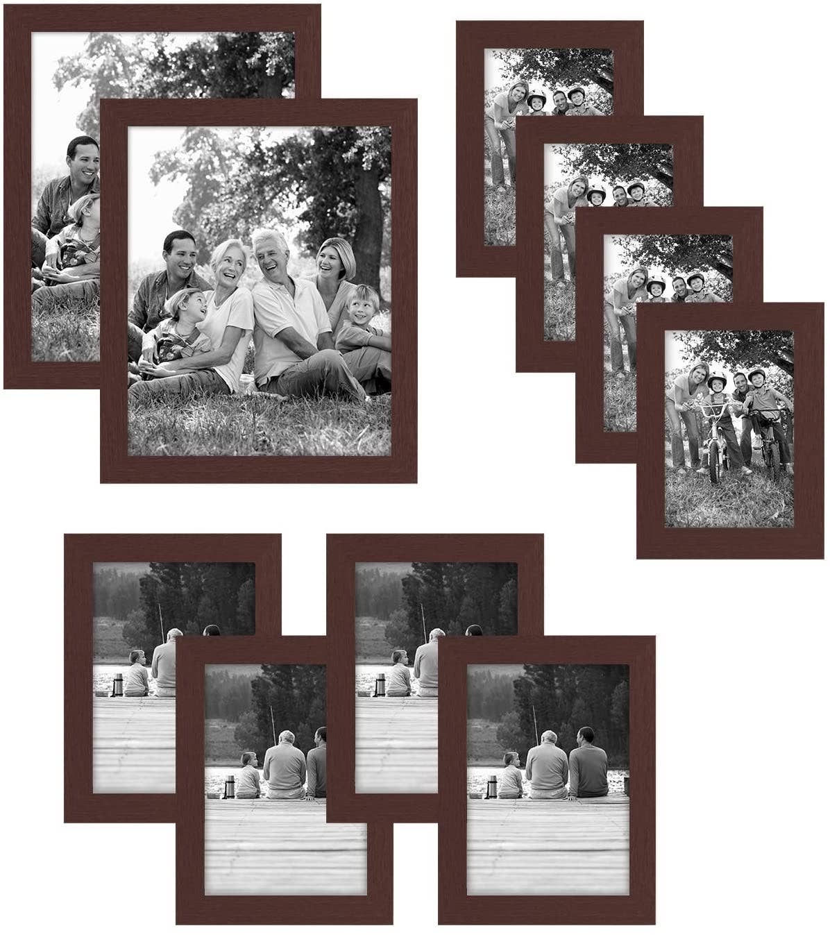 Americanflat - Wholesale Picture Frame - Americanflat Gallery Wall Frame Set (10 Pack)46