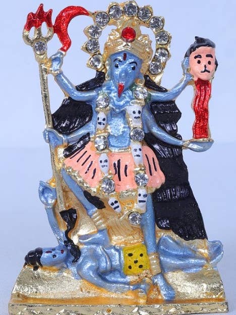 JEWELED MAE KALI JI 3.5" per la vendita all'ingrosso da parte di Ancientveda