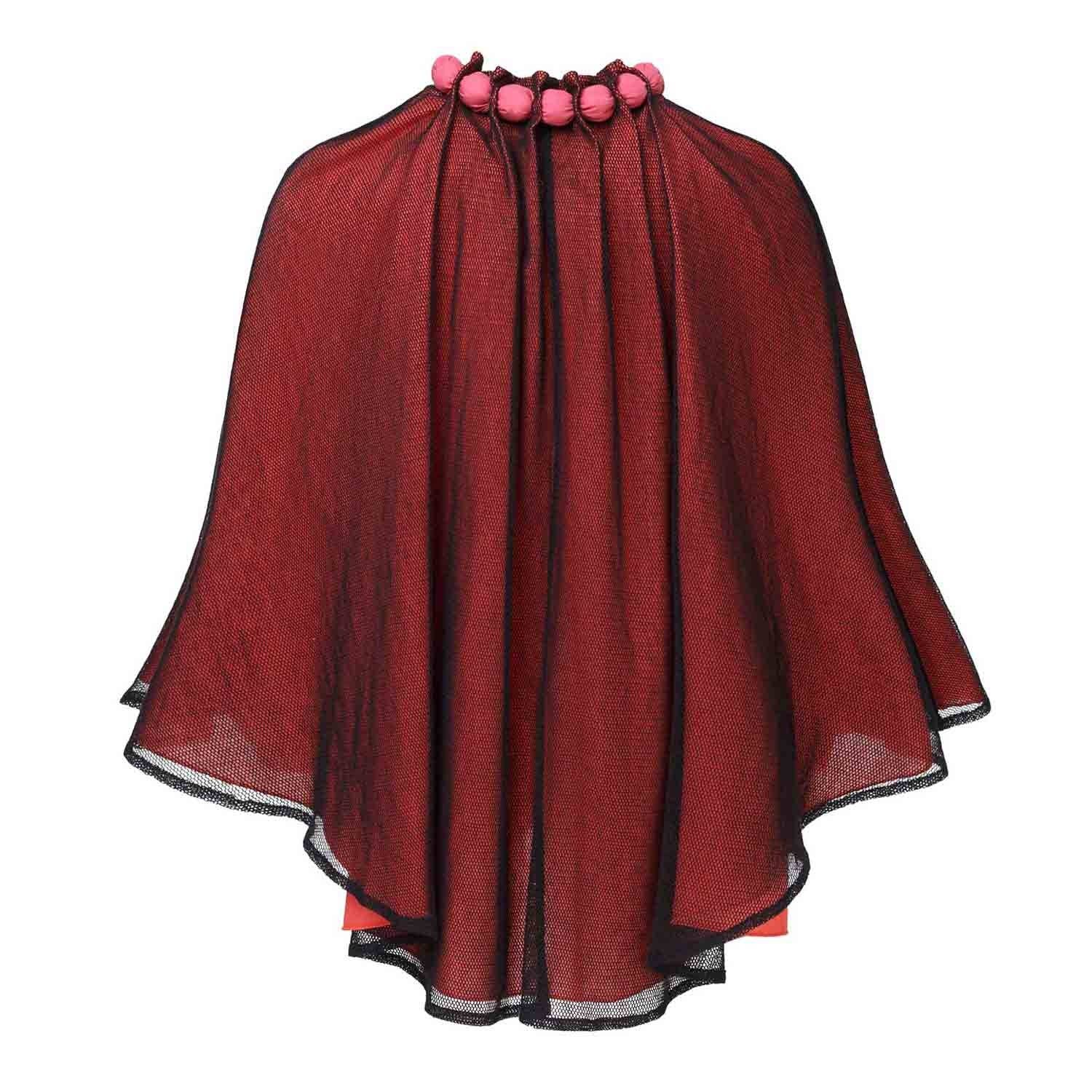Infantium Victoria - Wholesale Cape - Kids - Girls Cape with Cotton Beads and Tulle3