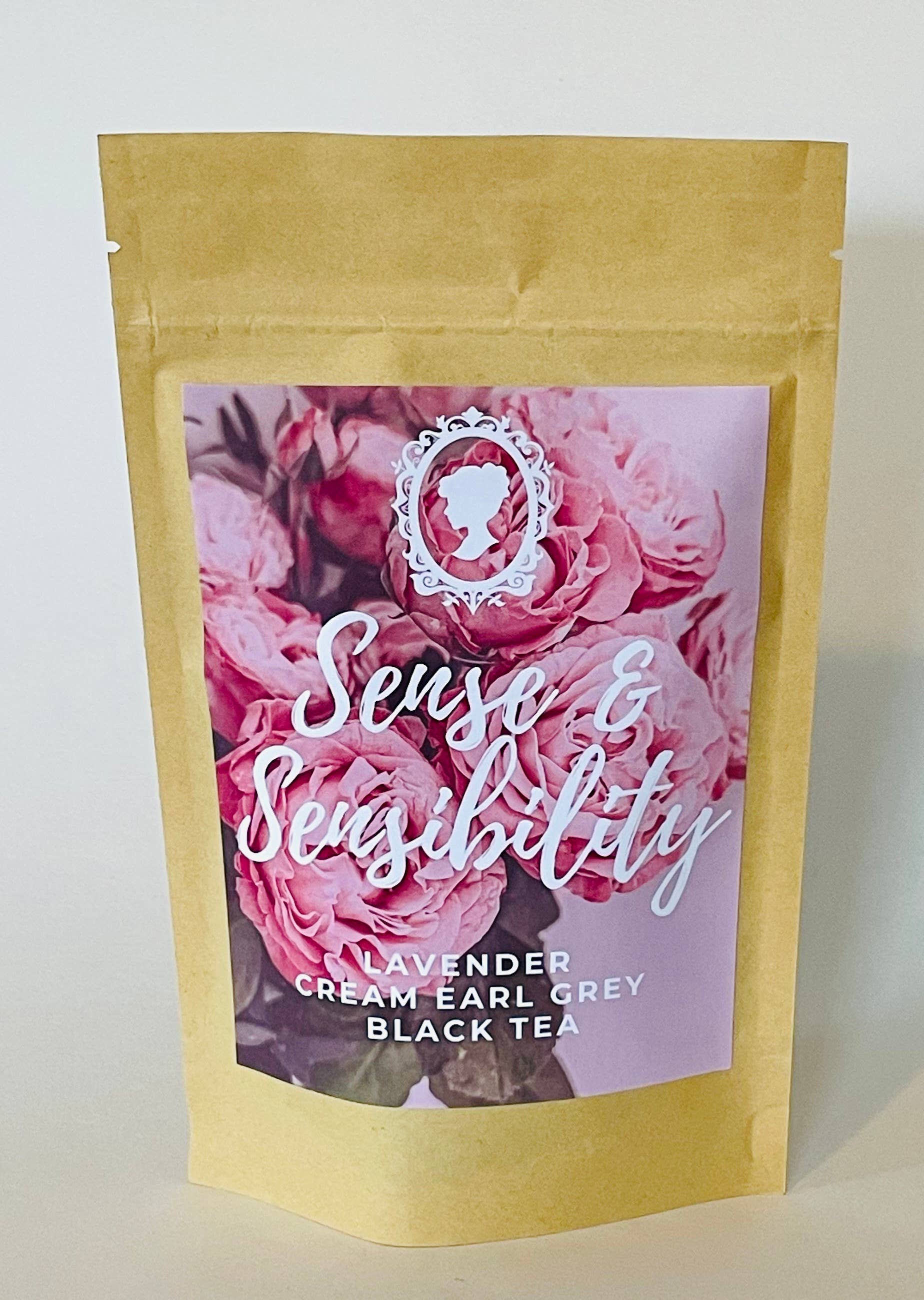 NovelTea Bookstore & Gifts – Engroshandel Løs te – Sense & Sensibility Inspireret - Lavendel Earl Grey SORT TE3