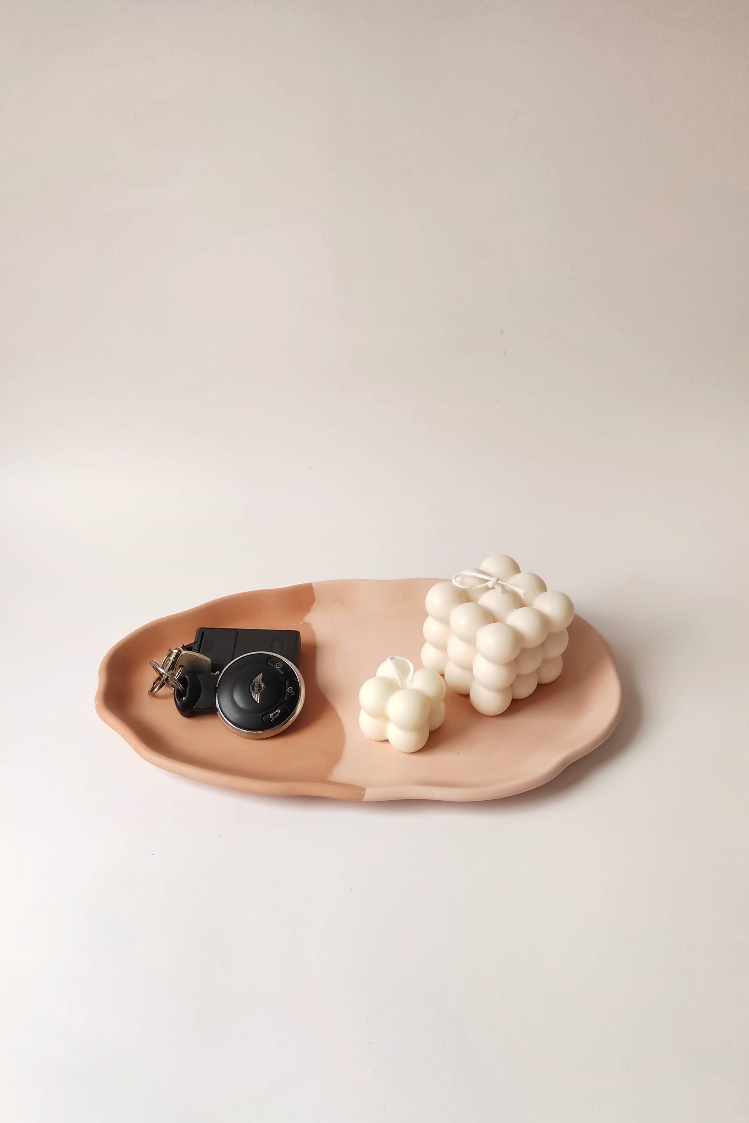 Kndly home - Wholesale Decorative Tray - Nordic style elongated vanity tray4