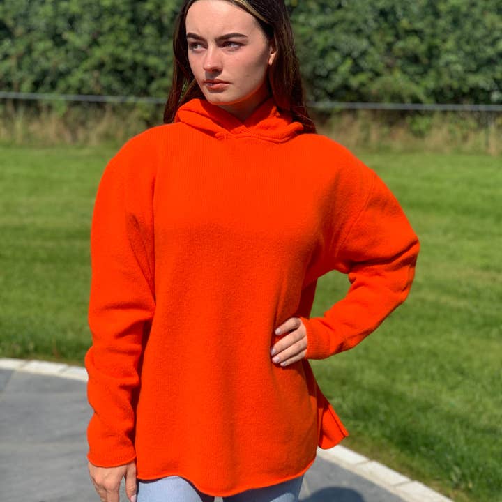 Kapuzenpulli für den Großhandel von Janet Byrne Knitwear