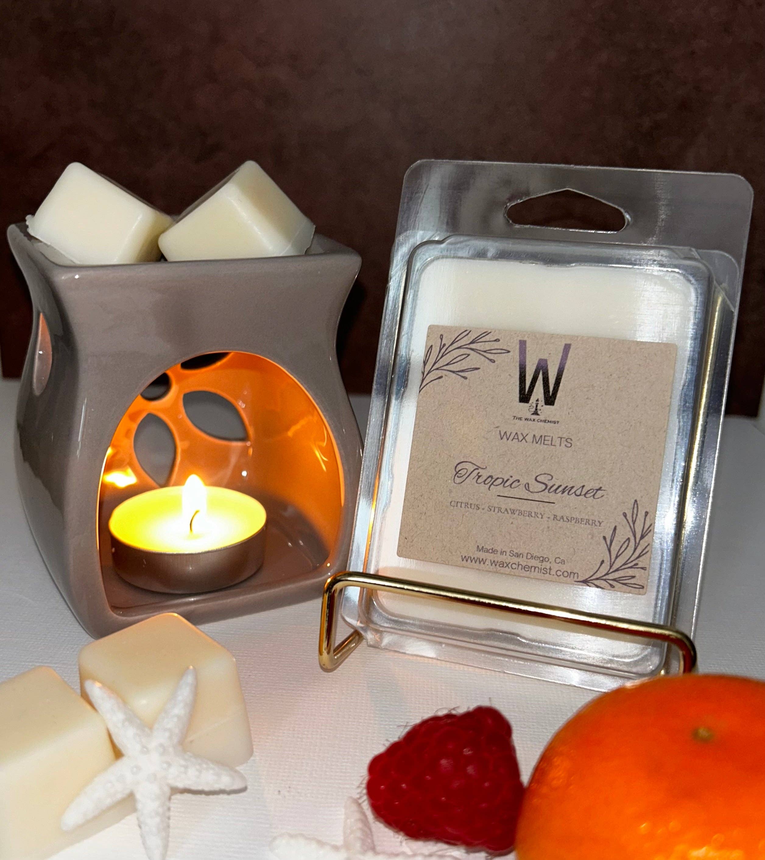 The Wax Chemist - Wholesale Jar/Filled Candle - Tropic Sunset0