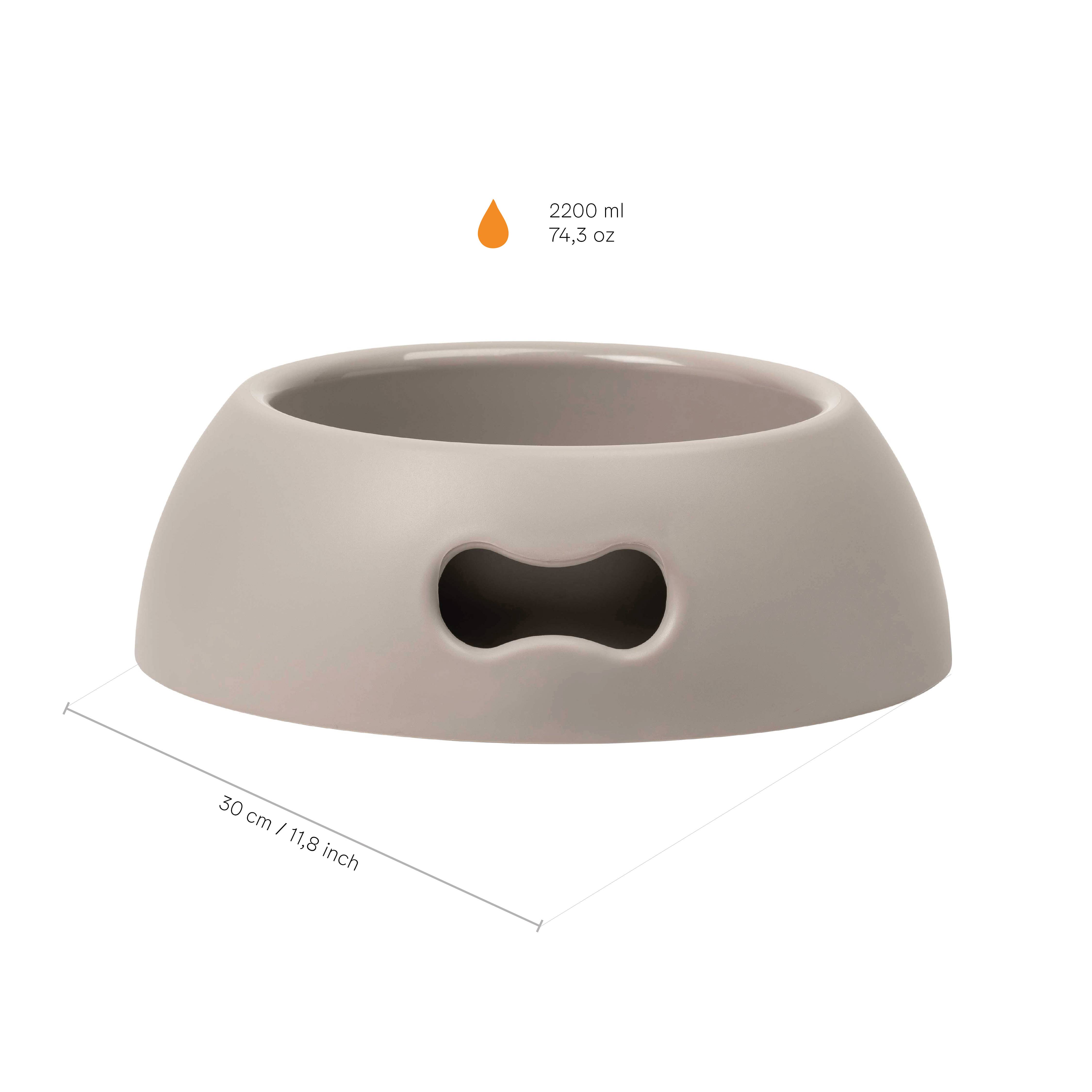 United Pets - Venta al por mayor Comedero - Gatos y perros - Cuenco ecológico indestructible para gatos y perros - Talla L5