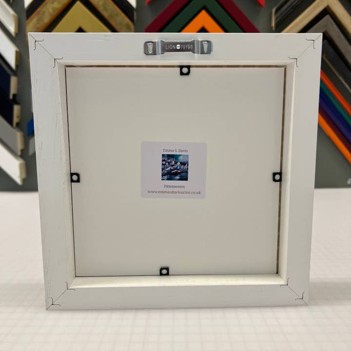 Emma S Davis Artist - Wholesale Art Print - 'Pittenweem'- Framed Ceramic Tile Art Print