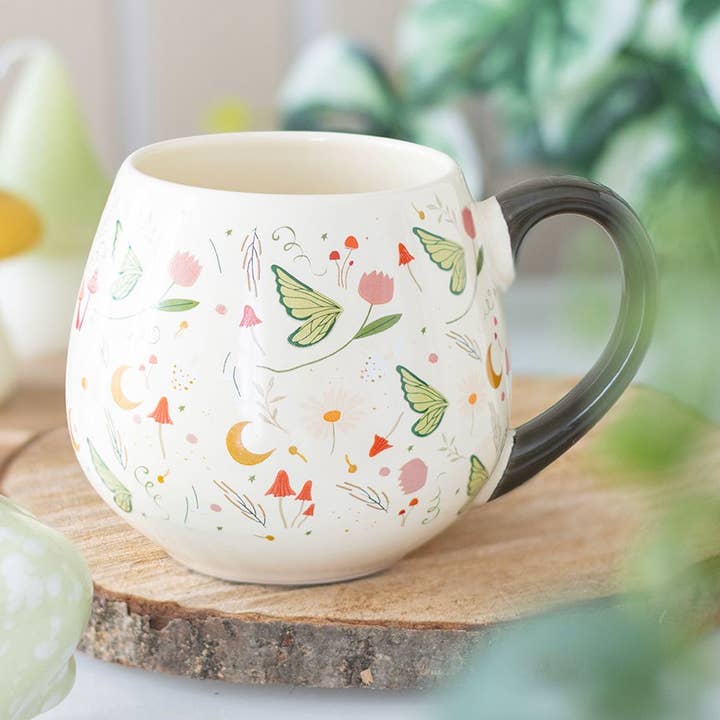 Fairy Folklore Print Rounded Mug for wholesale by WONDER IMPORTS AUSTRALIA