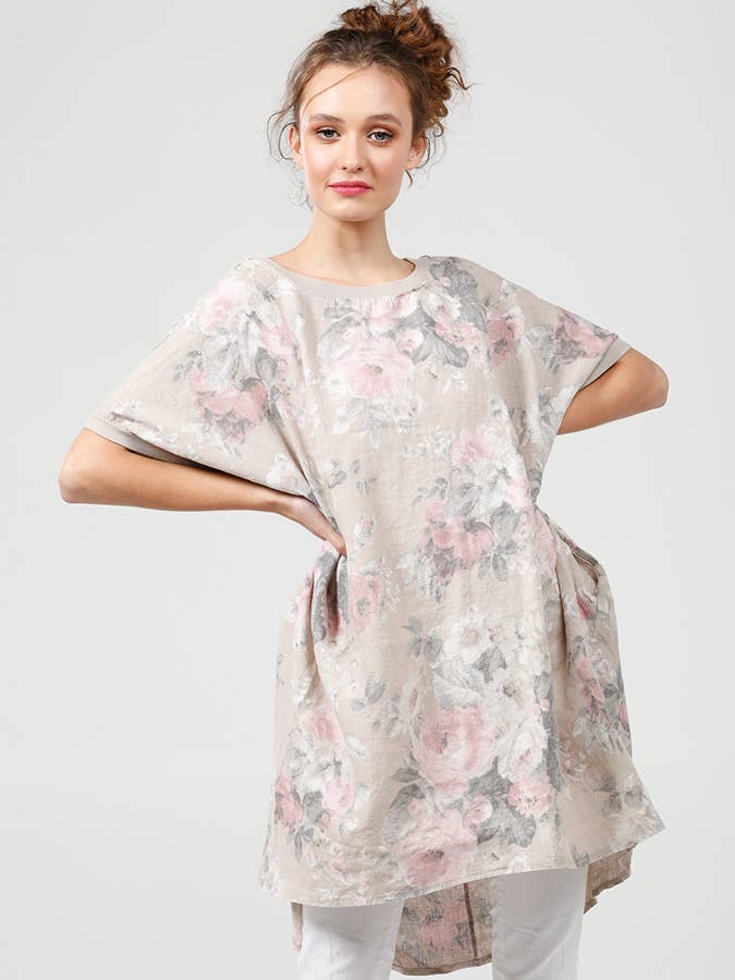 WOMEN'S - Rosabella Romantic Floral Top for wholesale by Miss Rose Sister Violet