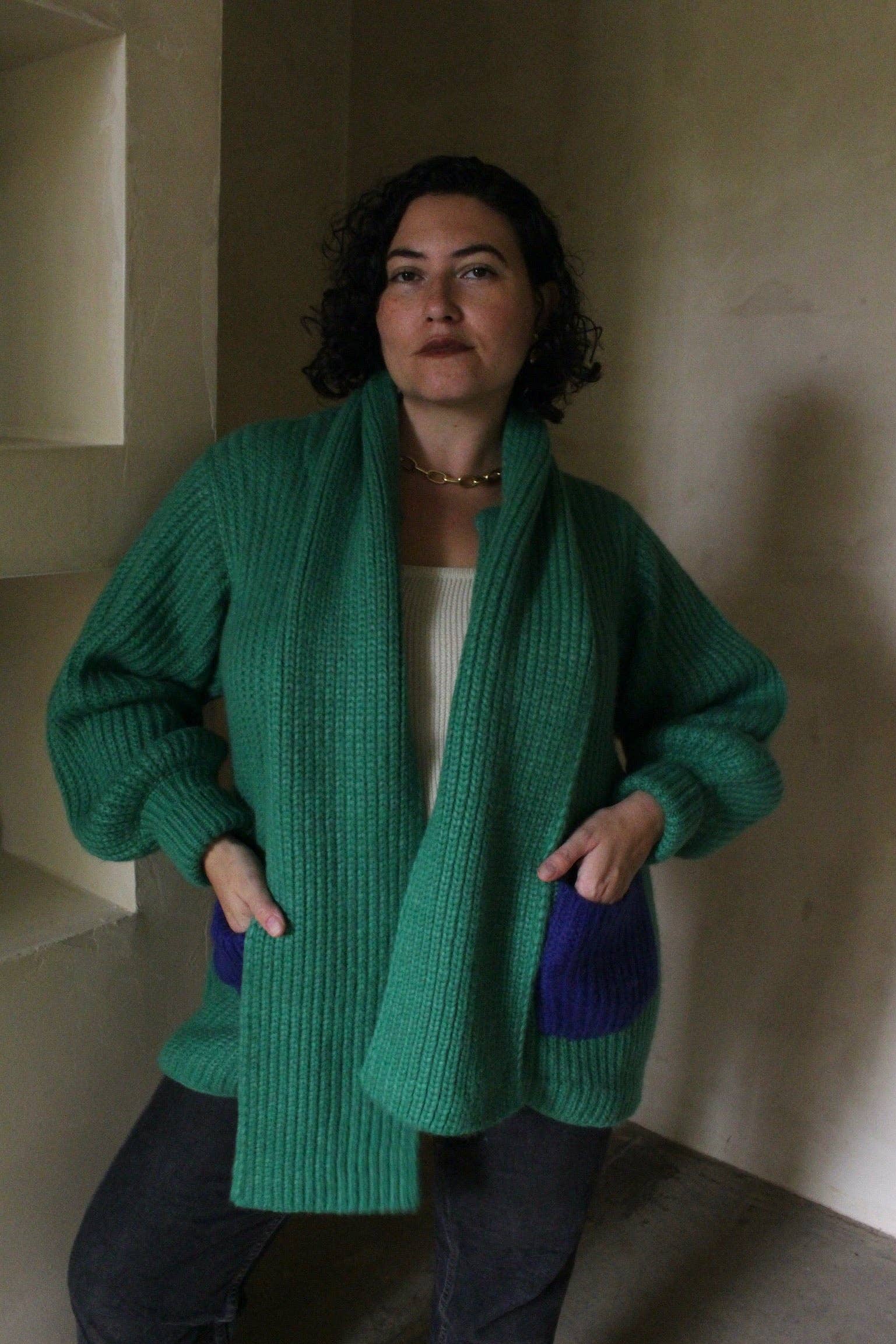 Na Nin - Wholesale Jas - Dames - Gebreide alpacajas van Dylan8