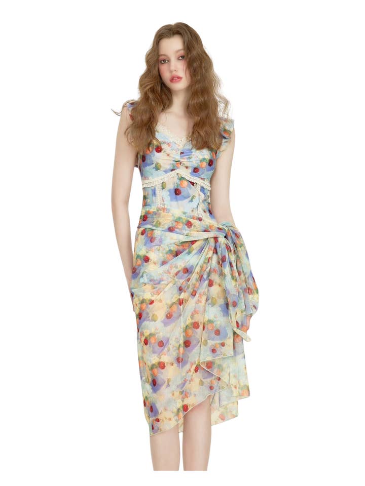 Multi Colored Sunberry Bloom Mommy & Me Set for wholesale on Faire15