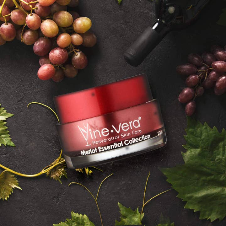 Vine Vera – Peeling facial por atacado – Gel Peeling Vine Vera Resveratrol Merlot4