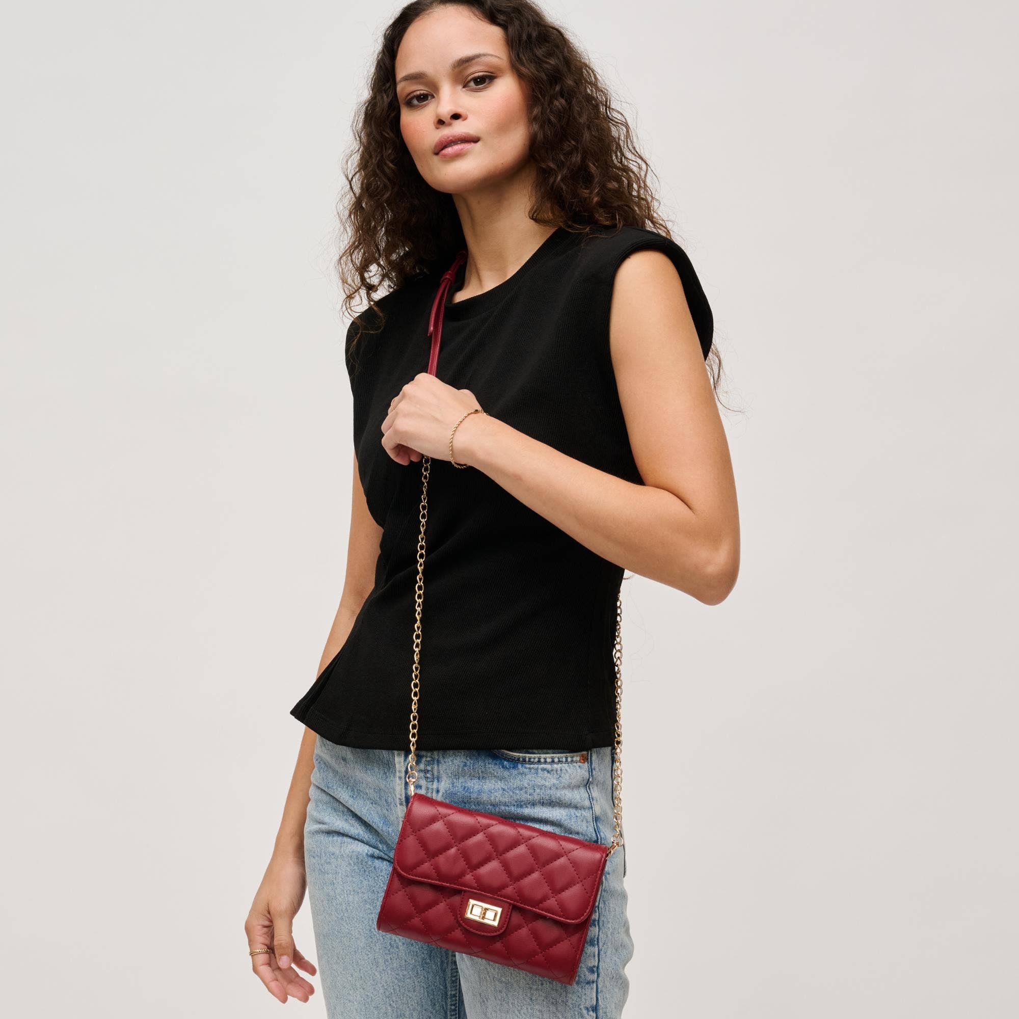 Urban Expressions - Wholesale Crossbodytas - Dames - Winona gewatteerde crossbody met meerdere compartimenten47