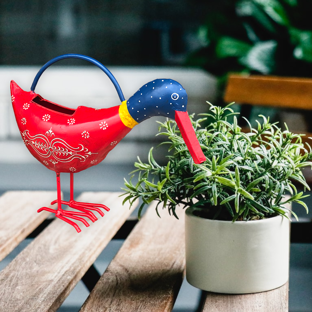 Wilco Home - Wholesale Watering Can - Red Bandana Duck Plant Pals Watering Can2