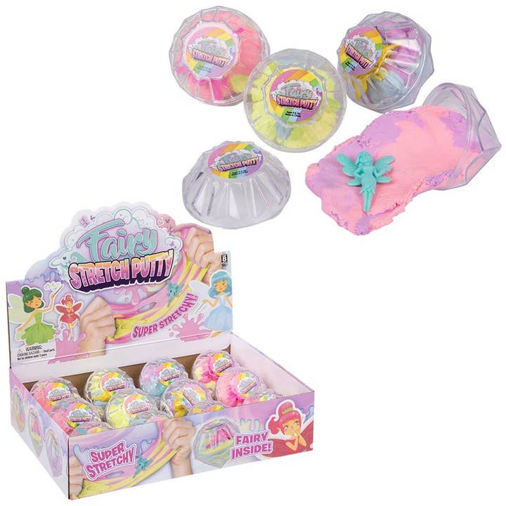PR GROUPS LLC - Wholesale Putty/slime – Child - Fairy Stretch Putty Magical Stretchable Putty0