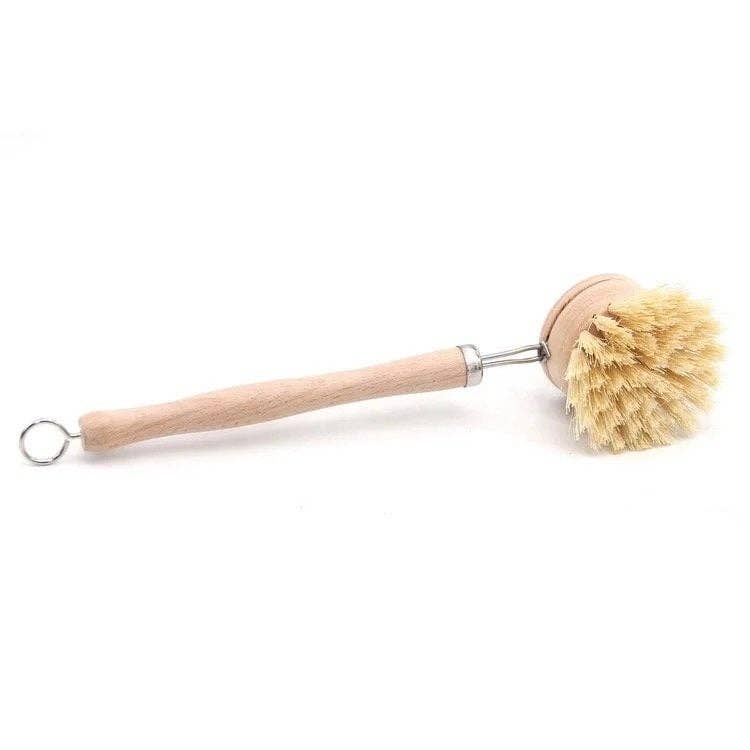Smile Boutiques - Wholesale Cleaning Brush - Bamboo Sisal Dish Brush - Zero Waste Kitchen Brush2
