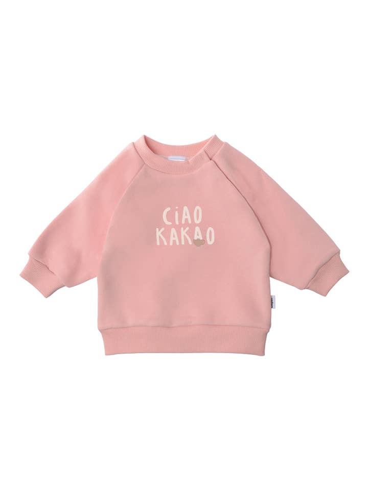 Liliput – Großhandel Oberteil-&-Leggings-Set – Kinder – Set mit Sweatshirt in rosa und Leggings "Ciao Kakao"