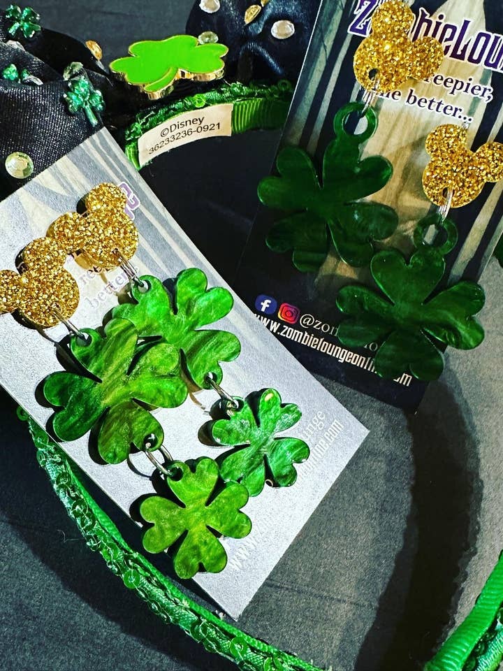 Musklöverörhängen för wholesale av Zombie Lounge Bootique