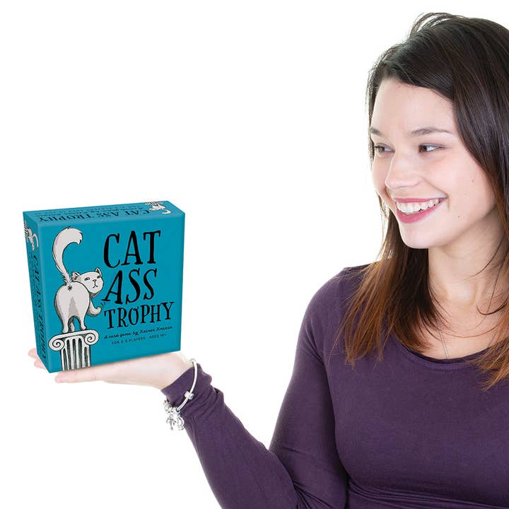 Outset Games and Cobble Hill Puzzles - Wholesale Card Game - Cat Ass Trophy 🐈🐾 – Be a Cat. Break Stuff. Earn the Glory.