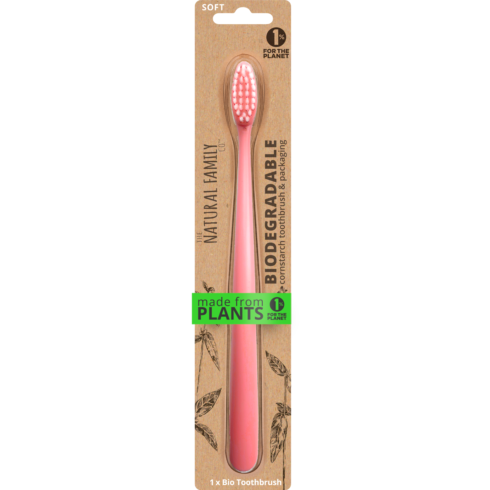 Jack N' Jill Kids & NFco - Wholesale Toothbrush - NFco Bio Toothbrush Single - Neon (Assorted)4