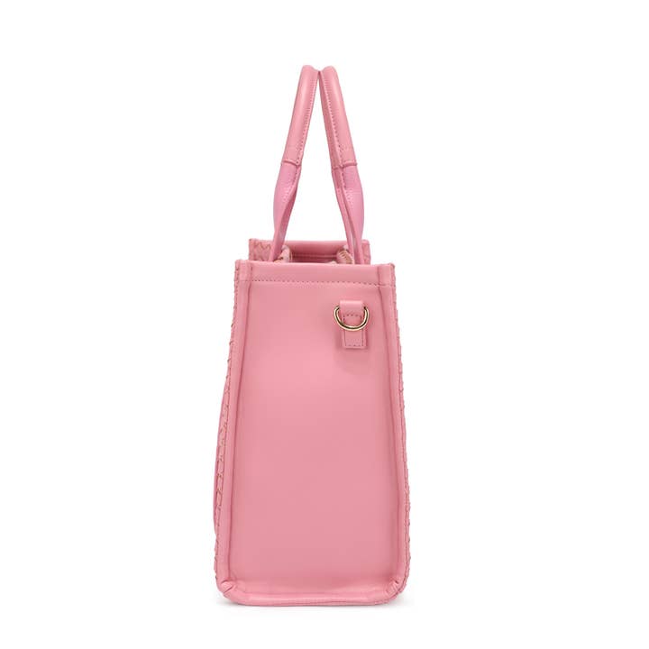 KAYLA+AVA - Wholesale Tote Bag - Women's - FLAMENCO WOVEN TOTE BAG WITH WALLET9