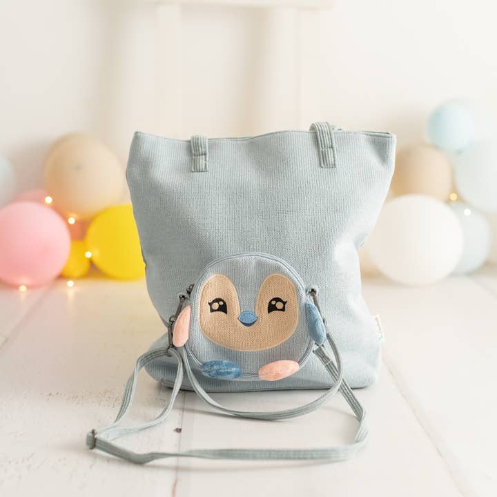 Crochetts - Wholesale Purse/Bag Accessory - Kids - Children's penguin cotton shopper bag3