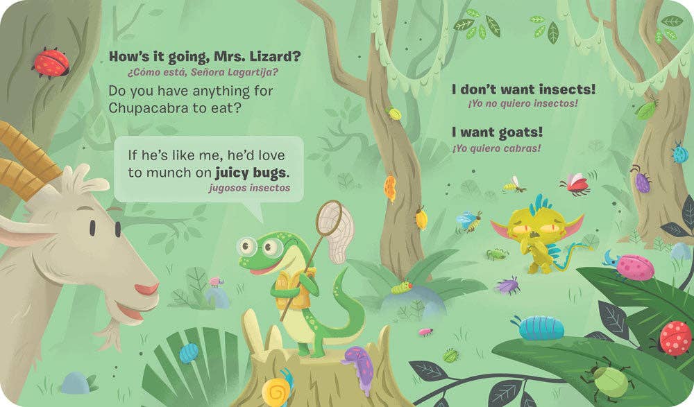 Hazy Dell Press - Wholesale Early Reader Book (6-8) - Don't Eat Me, Chupacabra! / ¡No Me Comas, Chupacabra! 4