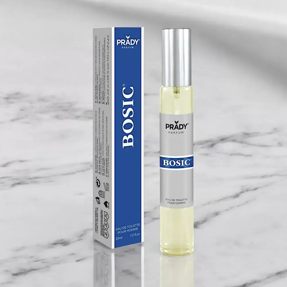 Kcosmetique – Perfume/Eau de Toilette por atacado – EAU DE TOILETTE BOSIC HOMEM PRADY 33ML0