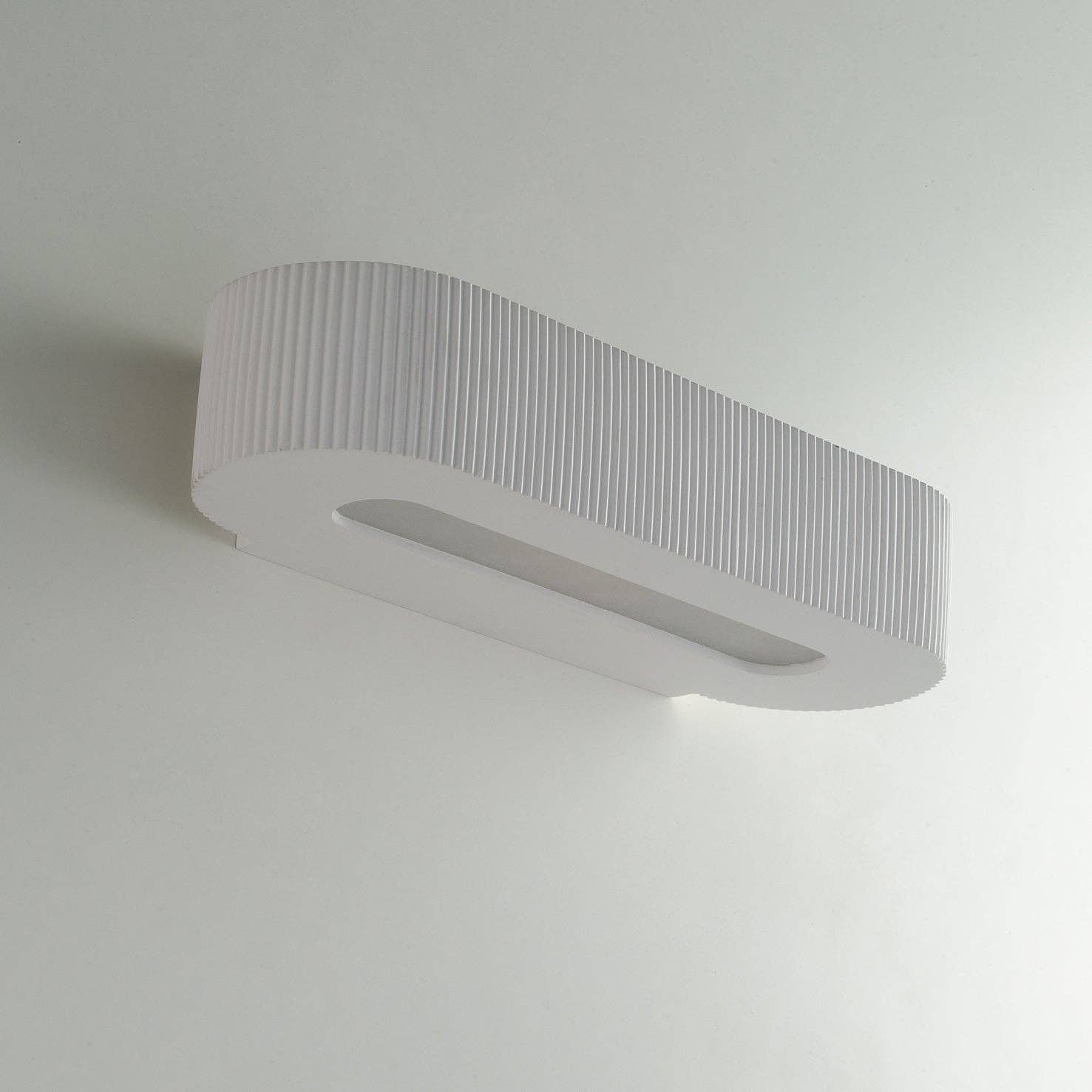 Gruppo F.T - Wholesale Sconce - GATSBY knurled wall lamp in white plaster paintable with dou2